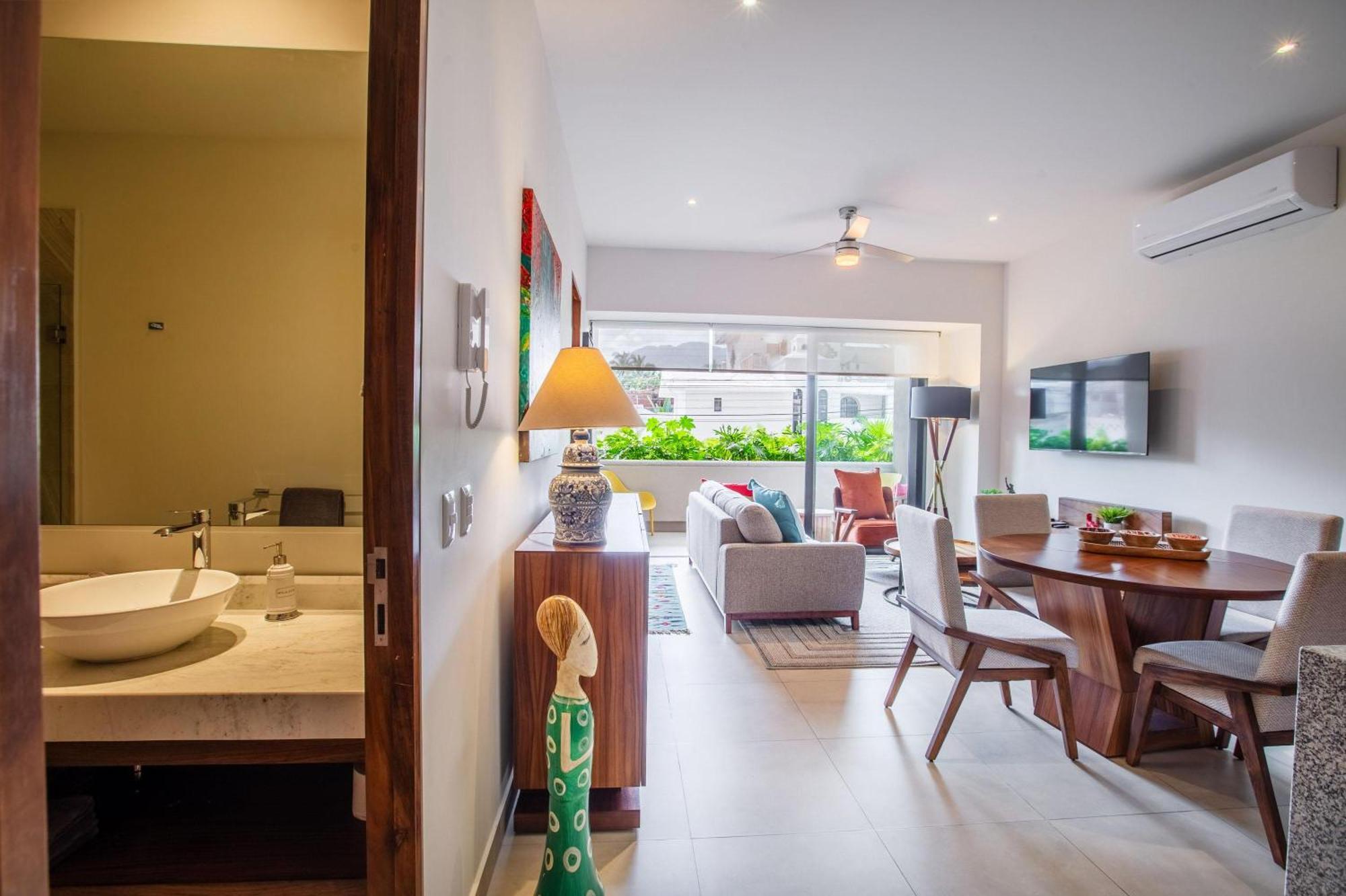 Sleek Versalles 2Br Roma Encore Puerto Vallarta Buitenkant foto